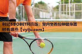 室内坐着拉伸健身器材有哪些 室内坐着拉伸健身器材有哪些